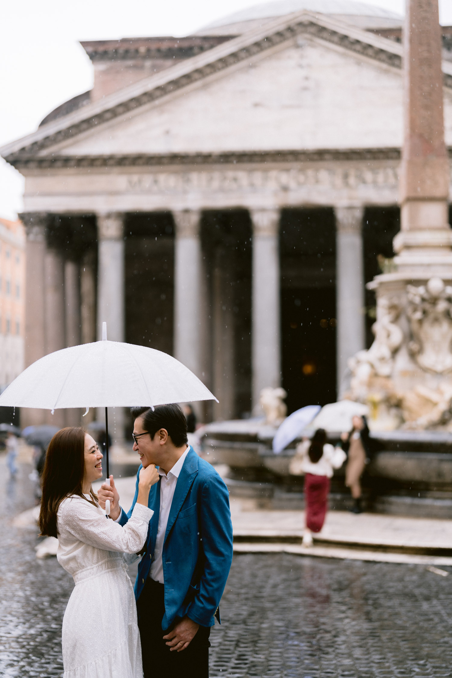 the best places for a romantic photoshoot in Rome Italy