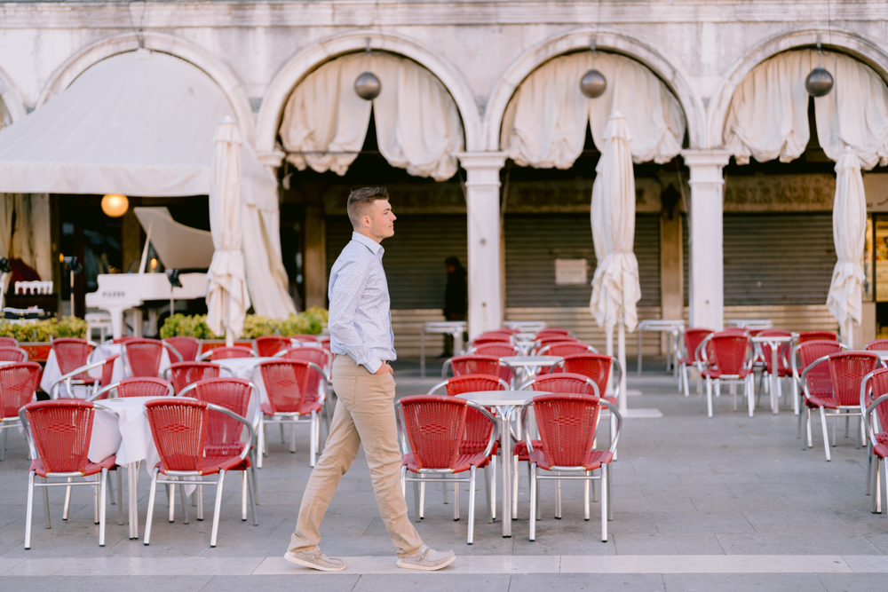 where to take photos in Venice in the evening