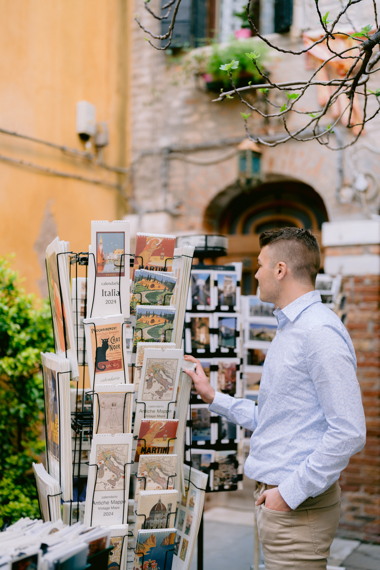 Libreria Acqua Alta book shop in Venice