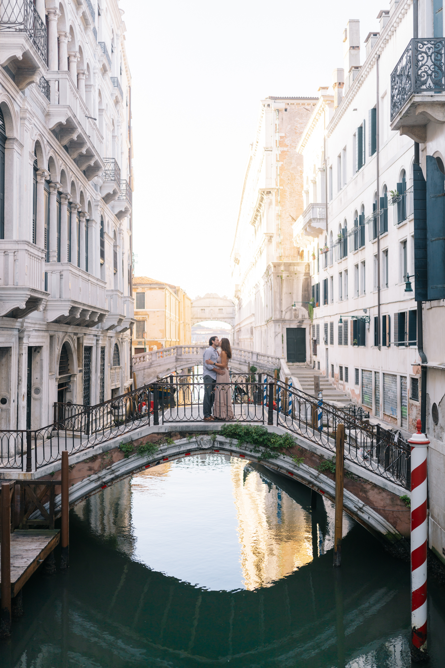 Top bridges for a couples vacation photoshoot by Venice photographer
