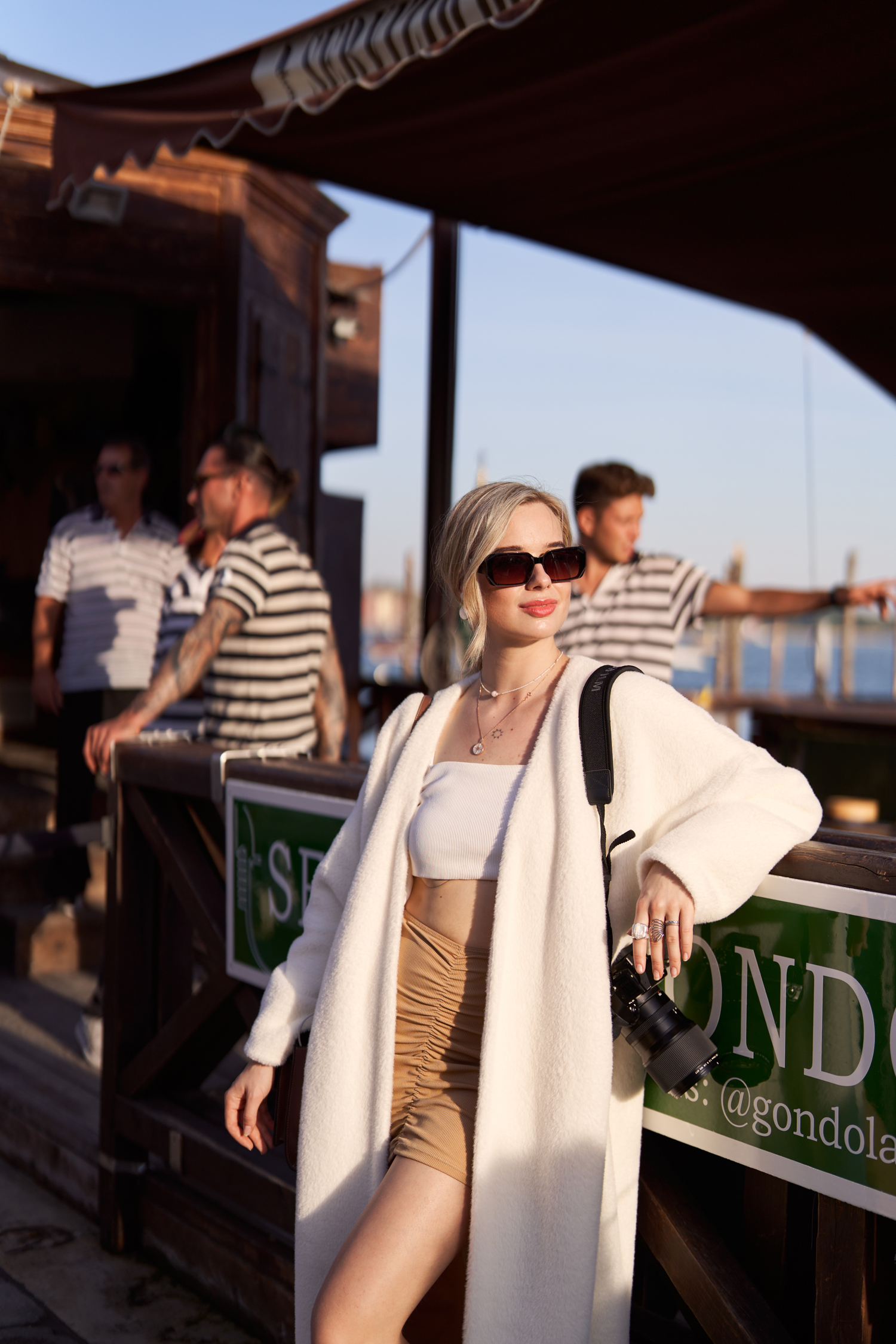 Sunset photoshoot in Venice by blogger photographer