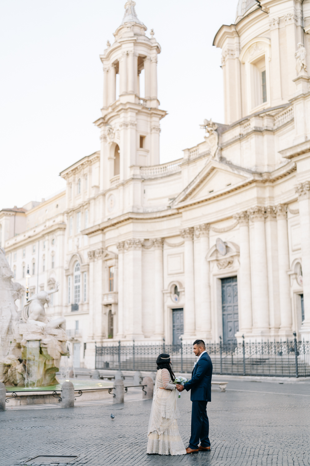 Top places for an elopement wedding photoshoot in Rome