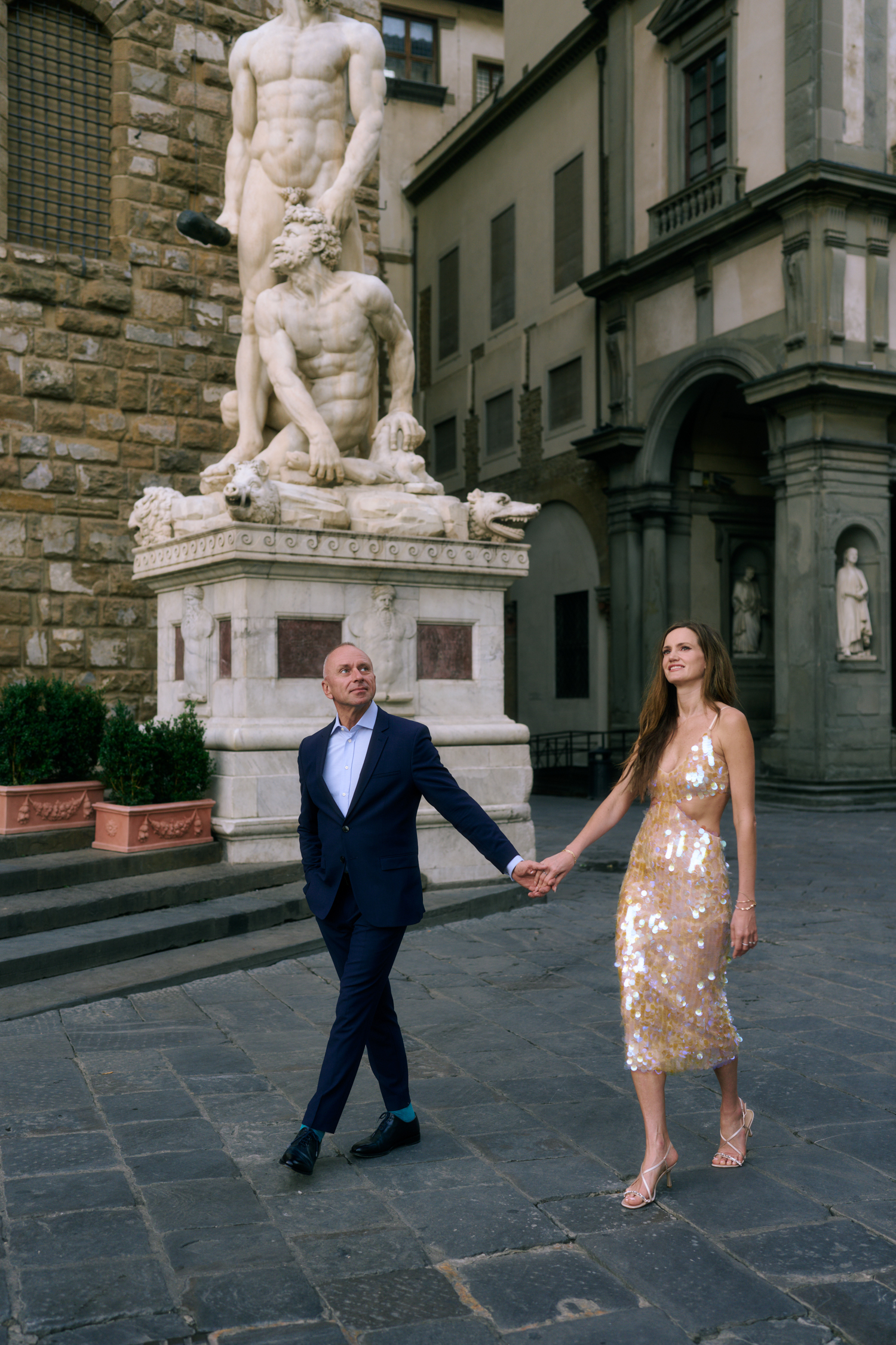 Artistic pre-wedding session in Florence — fine art photography